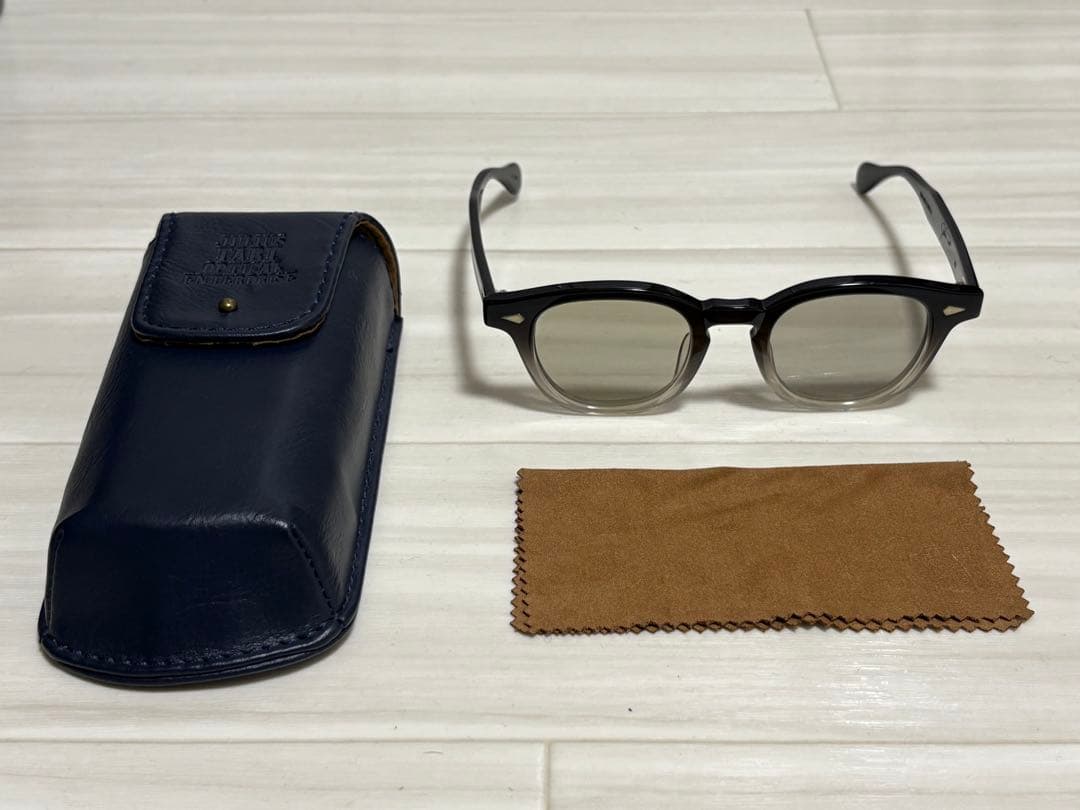 julius tart optical AR 46-22 ブラックフェード JULIUS TART OPTICAL AR ダークブラックフェード 46-22