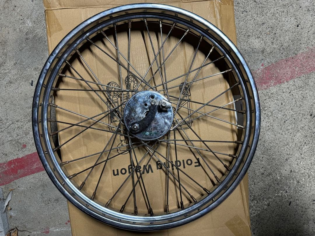 ハーレー　チョッパー　ミニドラム　ホイール　21インチ 21インチ ミニドラムホイールセット 21x1.85in クローム / 2％er