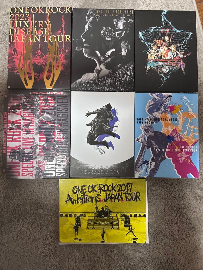 ONE OK ROCK DVDセット Amazon.com: One Ok Rock 2023 Luxury Disease Japan Tour [DVD] [DVD