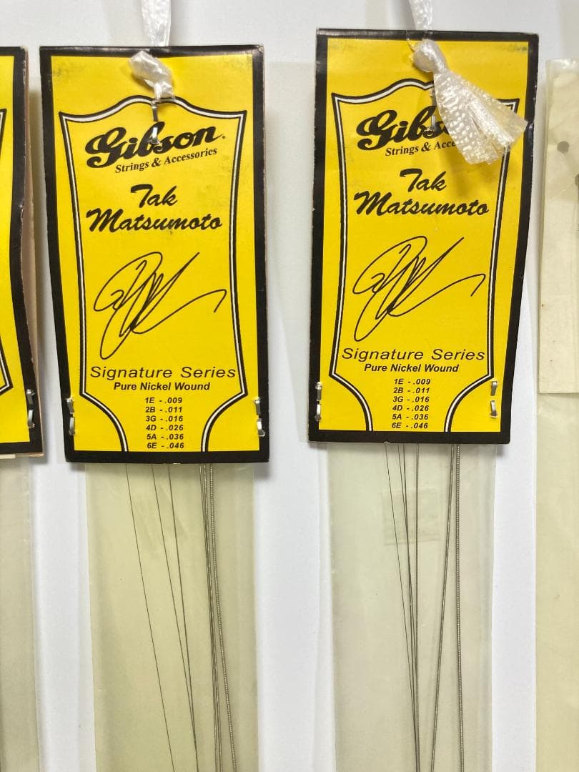 B'z TAK 松本孝弘モデル ギター弦 Gibson 未使用 未開封 - メルカリ