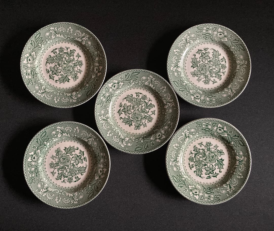 708『WOOD&SONS ウェストミンスター・シリーズ ディナー皿5枚セット』 708『WOOD&SONS ウェストミンスター・シリーズ ディナー皿5枚セット