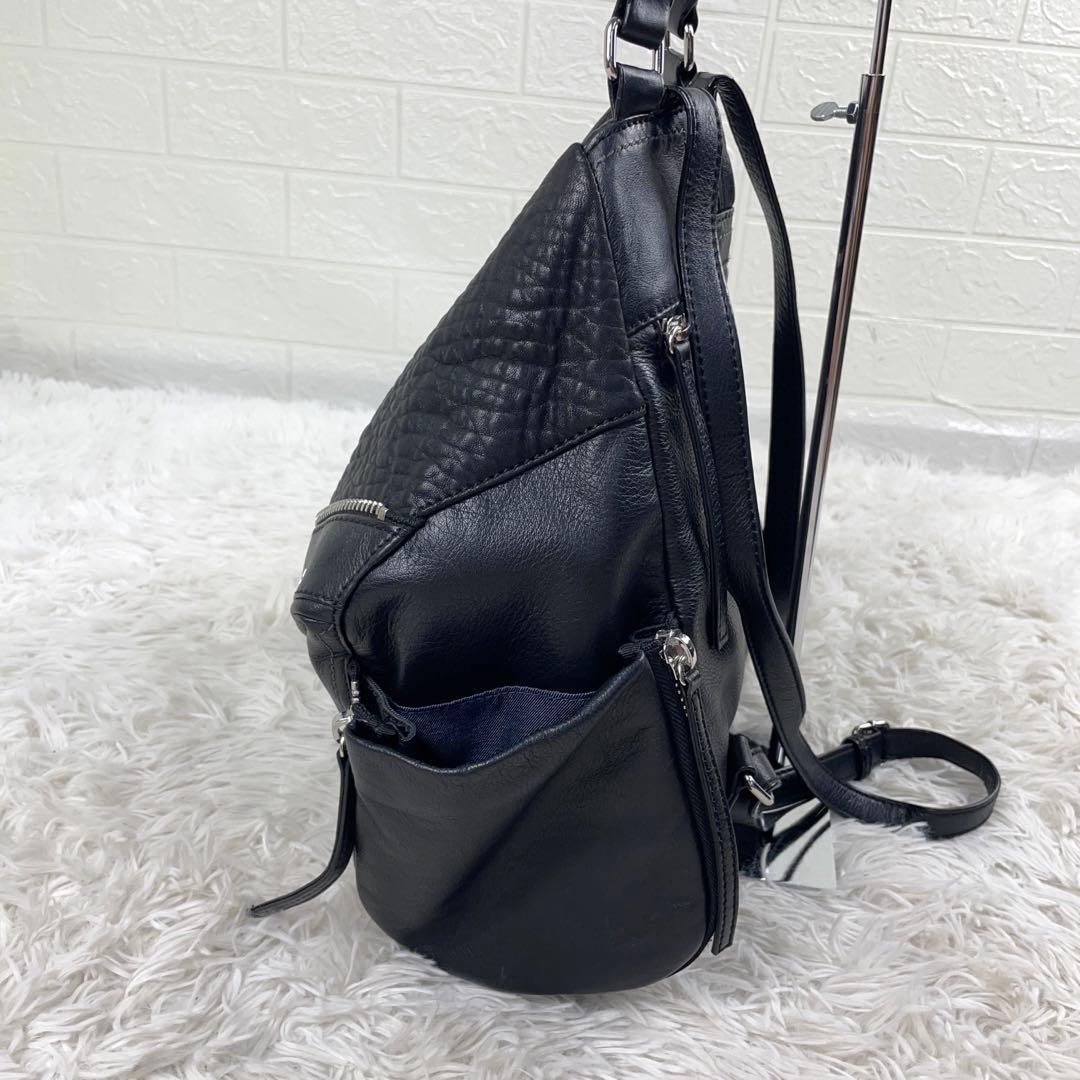 DIESEL リュック レザー シボ革 LE-ZIPPER LE-MHONIC