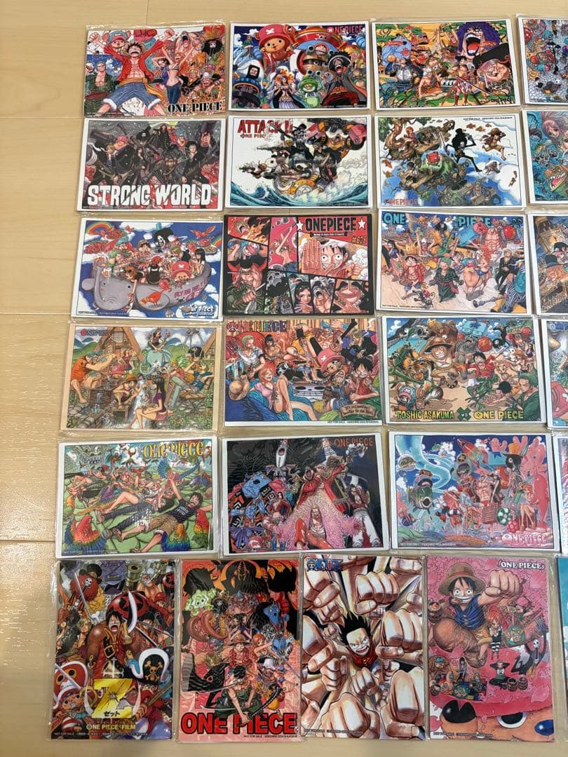 ONE PIECE 扉絵マグネット 38枚目 コンプセット - メルカリ