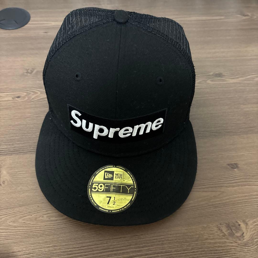 Supreme ブラック メッシュキャップ 7 1/2 Supreme メッシュ キャップ - FARFETCH