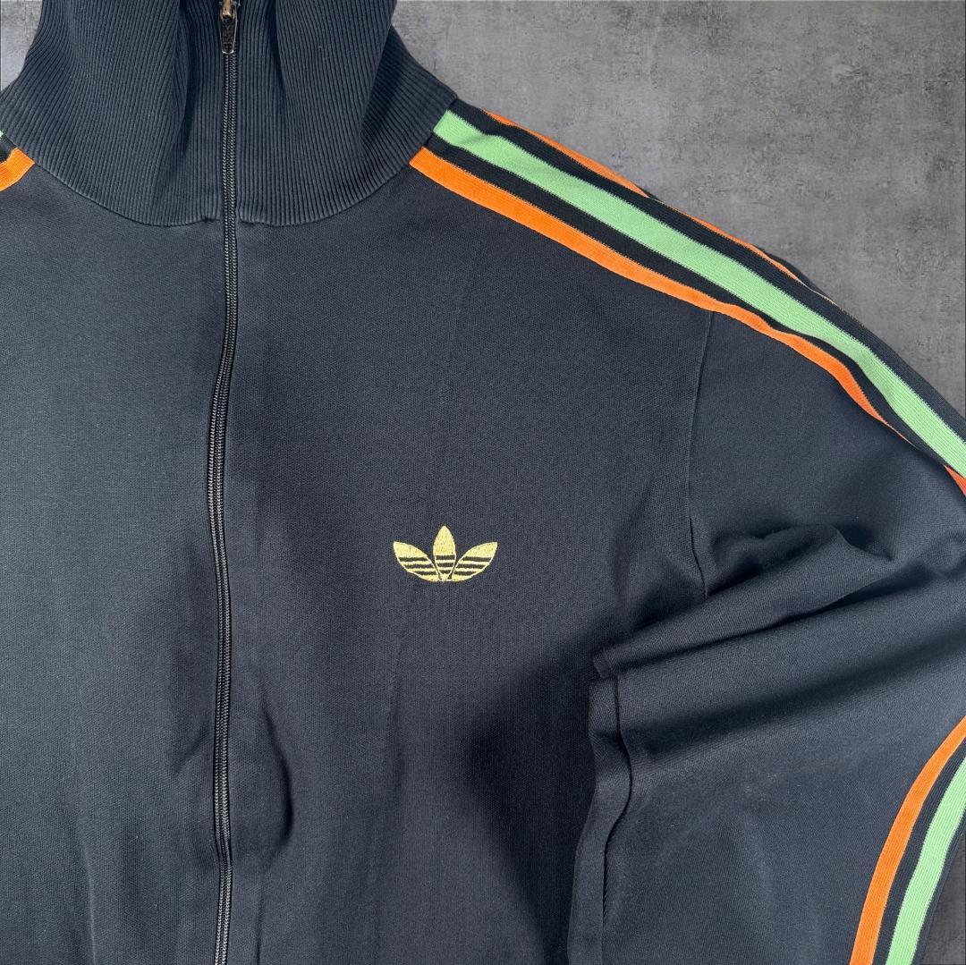 70s adidas トラックジャケット デサント製 西ドイツ製 5号 山口百恵