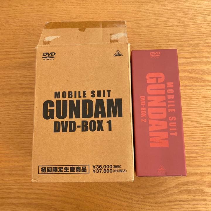 機動戦士ガンダム DVD-BOX 1&2セット〈初回限定生産・6枚組/5枚組