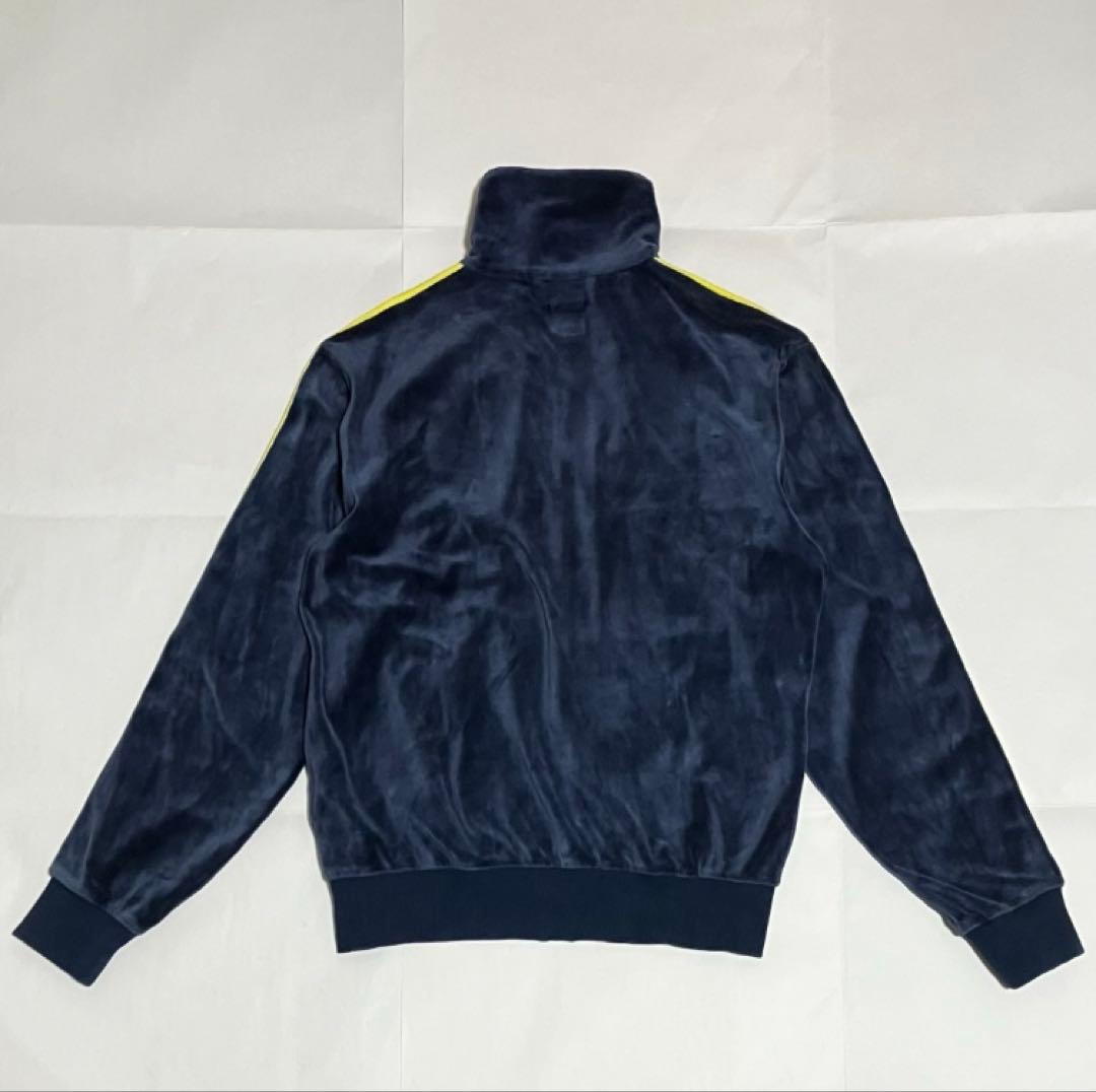 希少】adidas アディダス トラックジャケット ベロア 3本ライン 00s