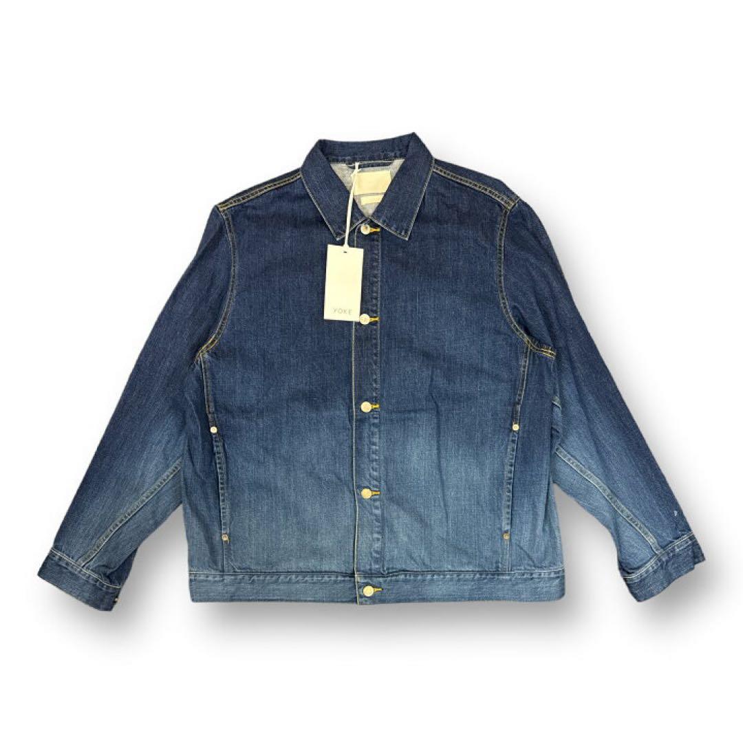 M*O様 YOKE 23SS Bleach Out Denim Jacket 楽天市場】YOKE・ヨーク 23SS Bleach Out Denim Jacket ブリーチデニム