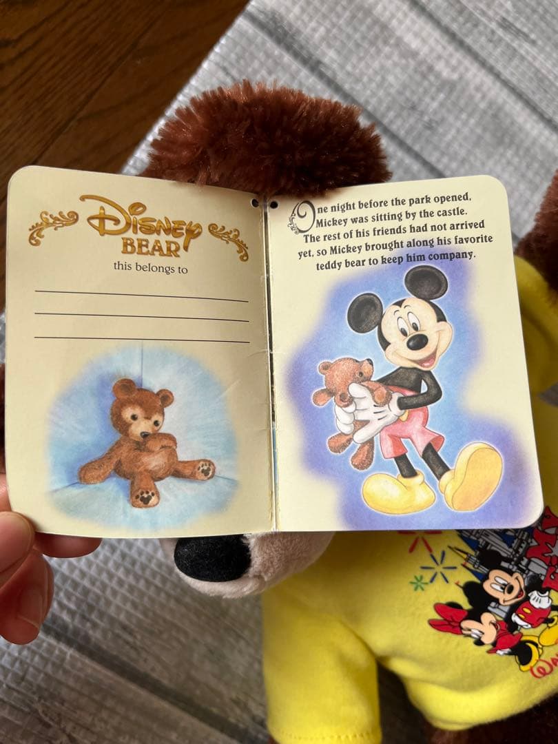 ディズニーベア【ブラウン・ダッフィー】