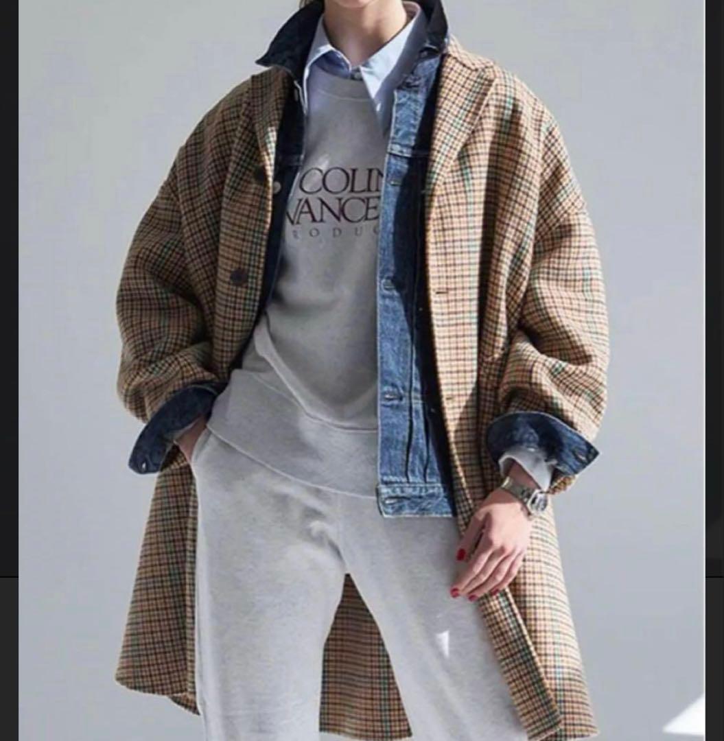 美品格安THE SHINZONE クラブチェックコート シンゾーン】クラシカルなチェック柄のクラブコートなど、おすすめ注目