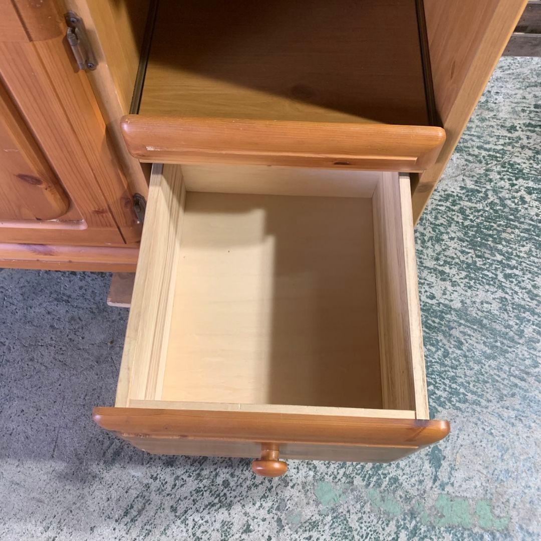 K774 岡製作所 スカーレット120D キッチンボード 食器棚