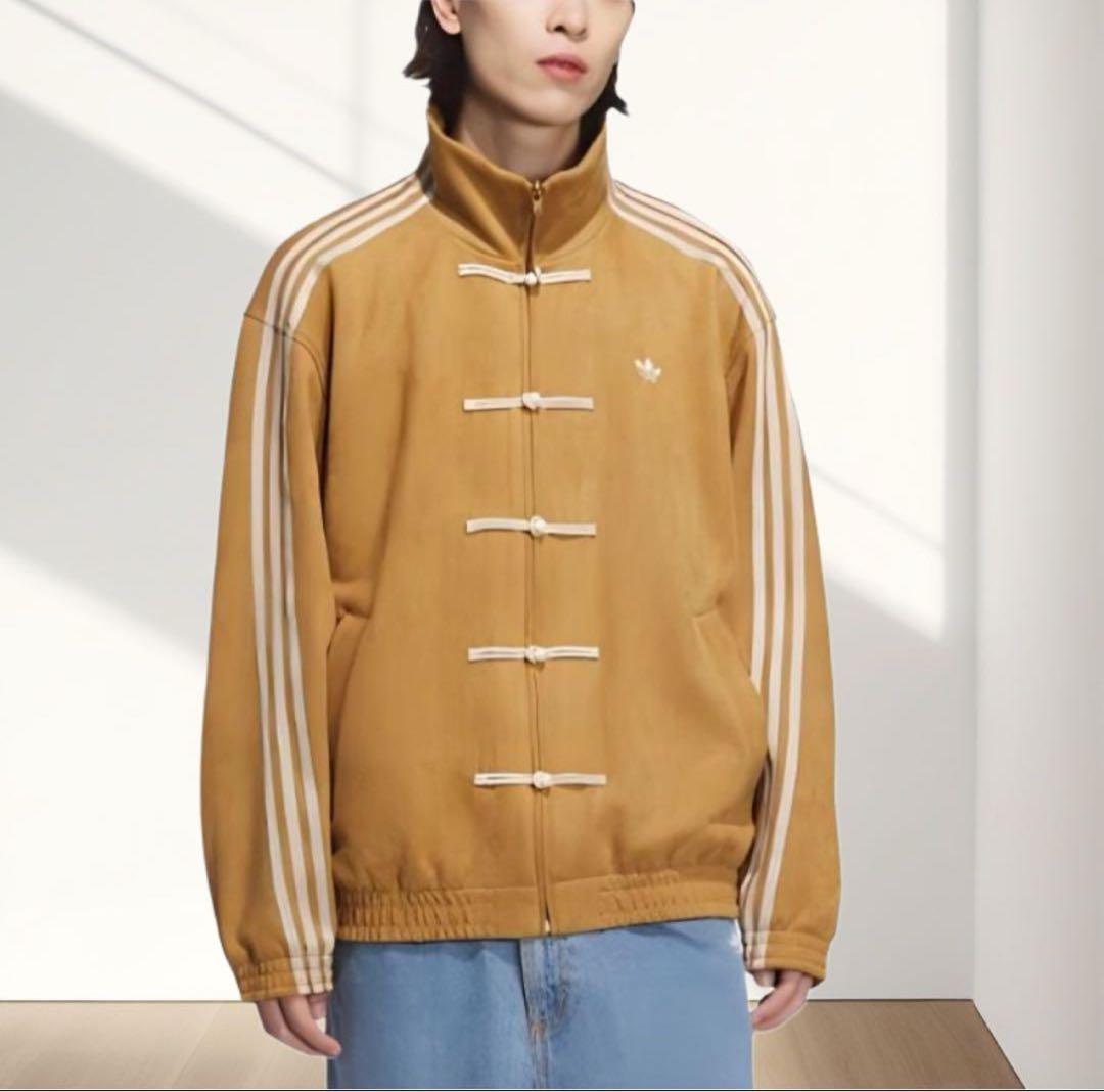 Adidas Mサイズ 中国限定 巳年 チャイナトラックジャケット イエロー