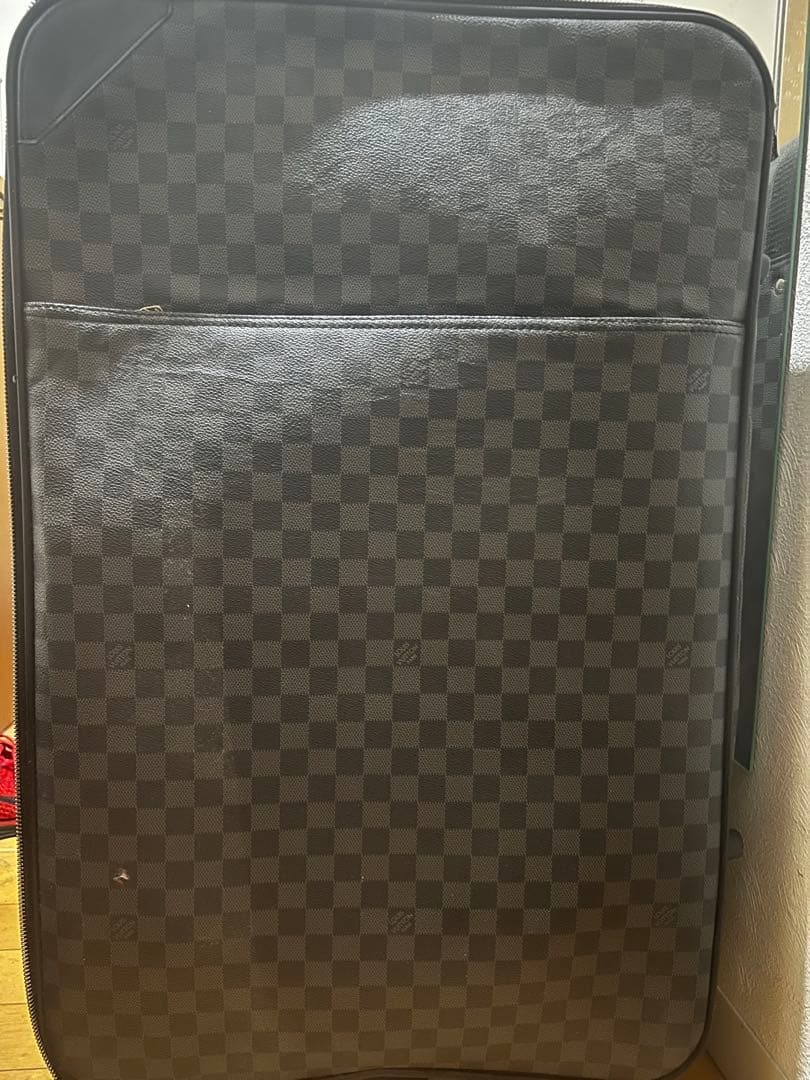 【引渡し可能！】Louis Vuitton 黒キャリーケース【要メンテナンス】 楽天市場】ルイヴィトン LOUIS VUITTON 4輪スーツケース キャリー