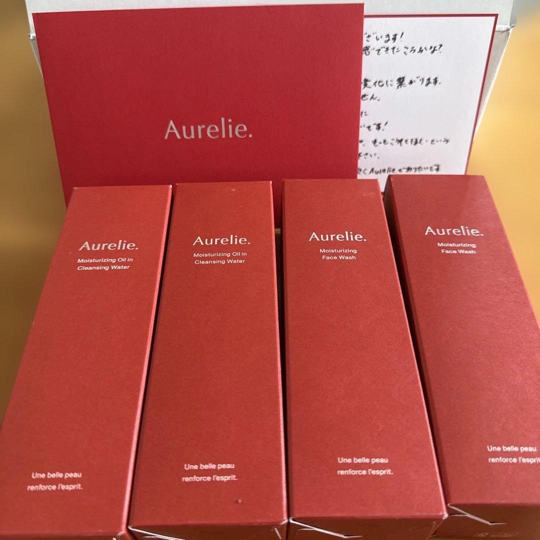 Aurelie オレリー　クレンジング&洗顔 4本セット　新品未開封 Amazon.co.jp: 【MEGUMI開発】Aurelie(オレリー) クレンジング