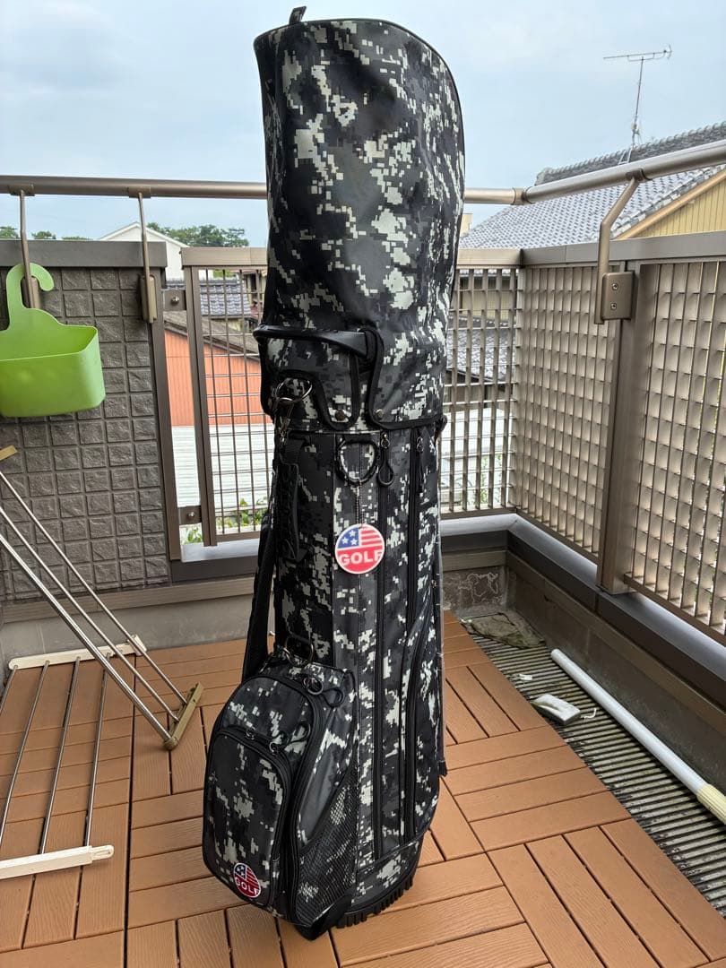14分割　ゴルフキャディーバック　迷彩柄 14分割 ゴルフキャディーバック 迷彩柄 14分割 ゴルフキャディーバック