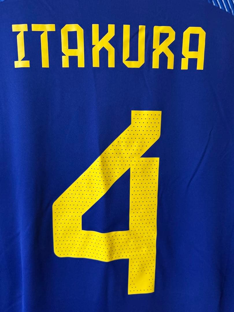 カタールW杯モデル】日本代表 板倉滉ユニフォーム 折り紙-買付品