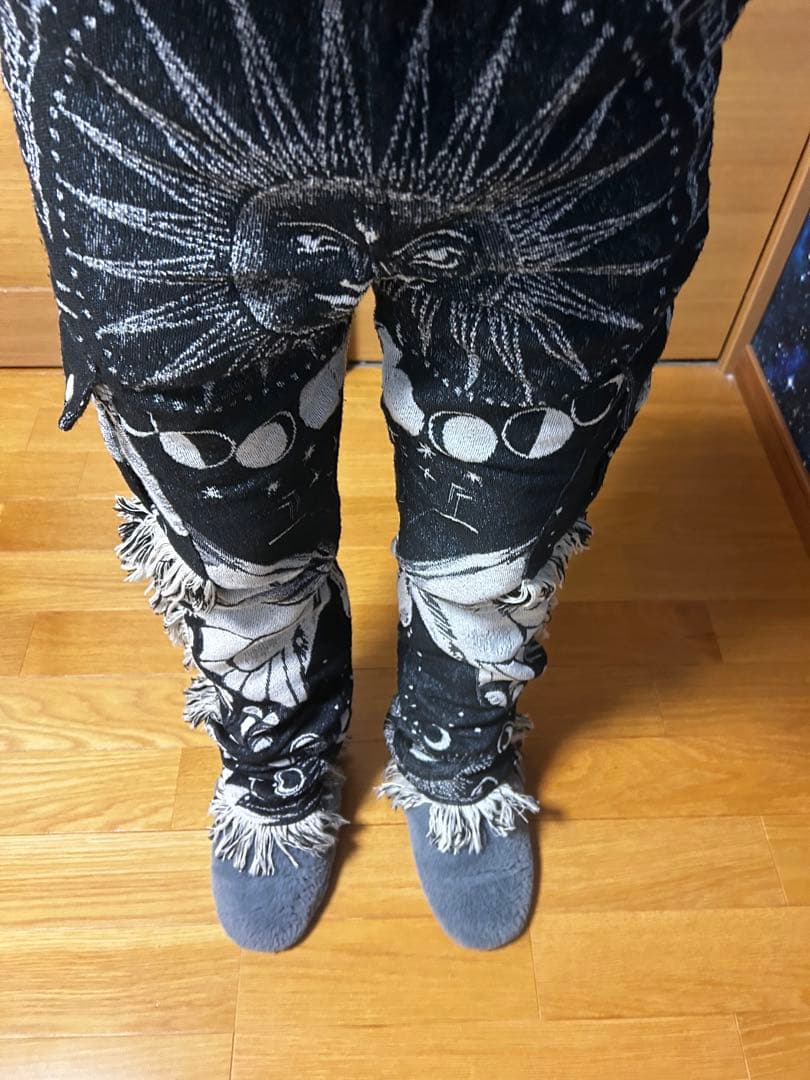 GUAPI タペストリー GUAPI -Obsidian Black Tapestry Pant- | Highflyer
