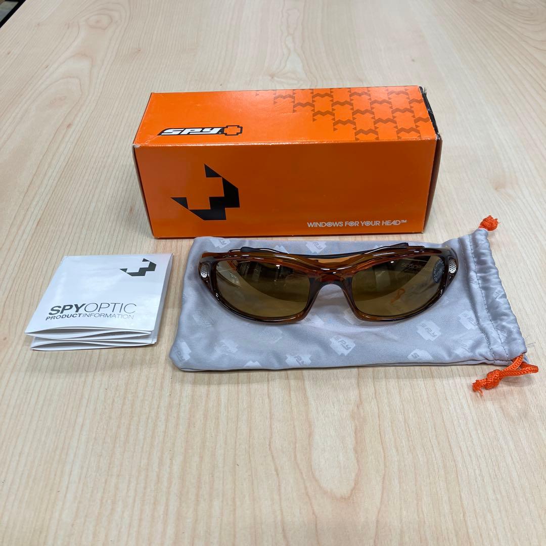 新品未使用 サングラス SPY HS SCOOP クリアブラウン 長渕剛着用