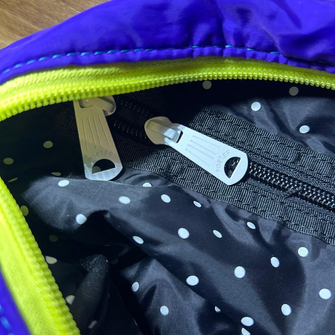 ポーター PORTER コラボ ボディバッグ ネオンカラー PFY15