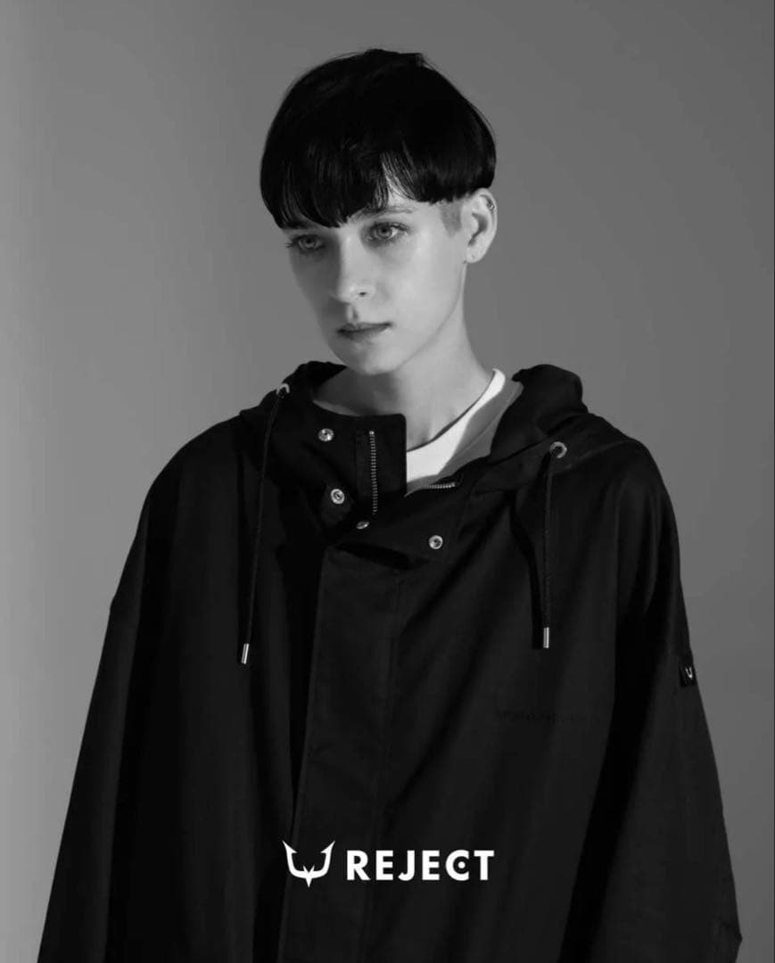 REJECT ALMOSTBLACK ゲーミングモッズコート REJECT ALMOSTBLACK