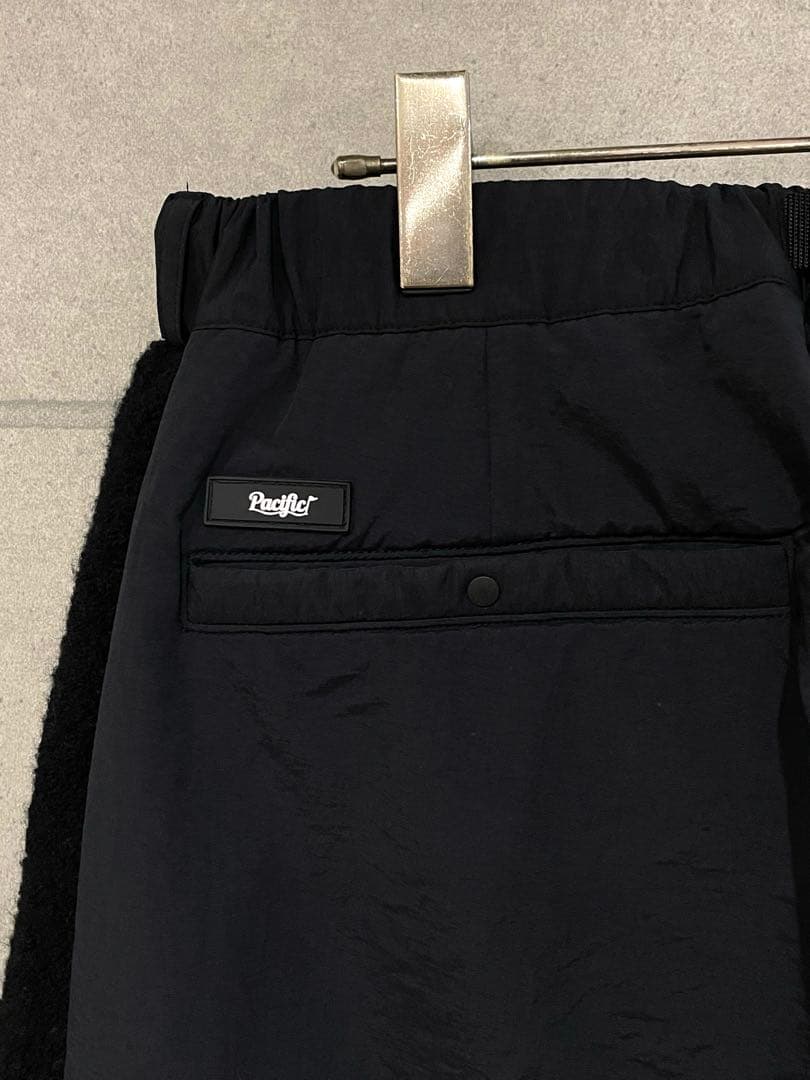パシフィックゴルフクラブ ナイロン コンビネーション ボアパンツ 黒 L