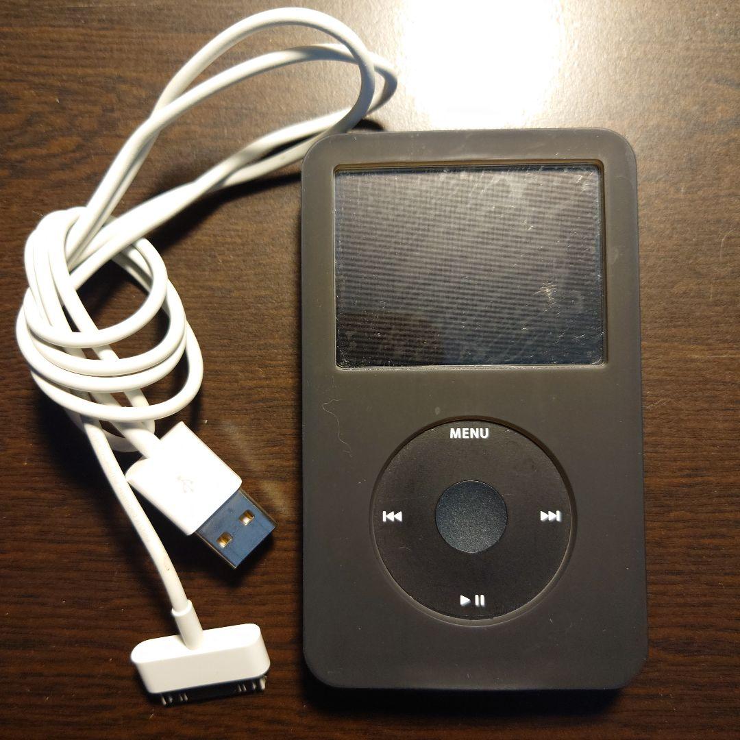 Apple iPod 160GB シルバー USBケーブル付き