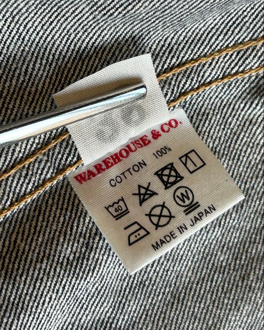 未使用・DENIME \"D\" Lot.233・ウエアハウス・ドゥニーム・3rd
