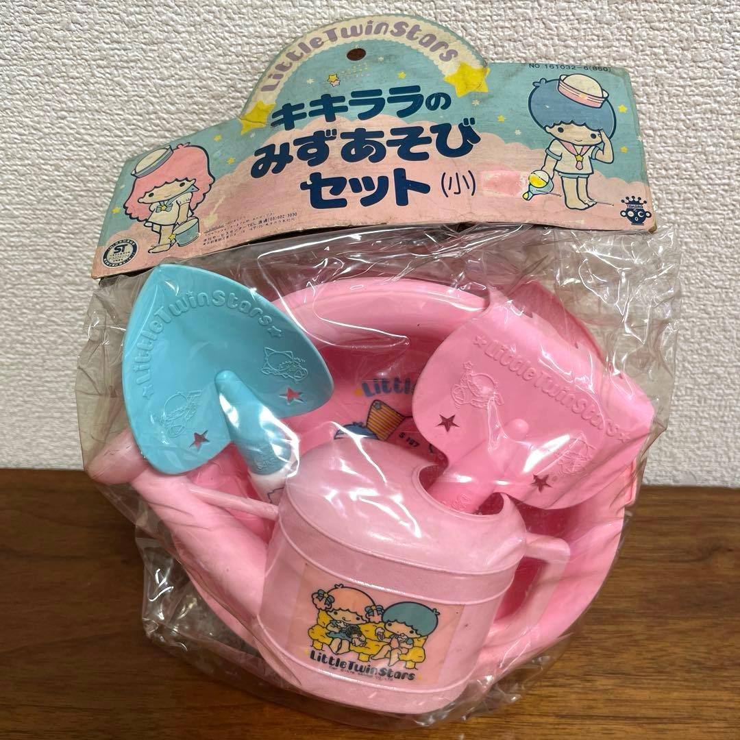 タカラ　サンリオ　キキララ 水遊びセット　 1976年製　昭和レトロ Yahoo!オークション - 1976 キキララ 月のおうち おもちゃ 人形 セット
