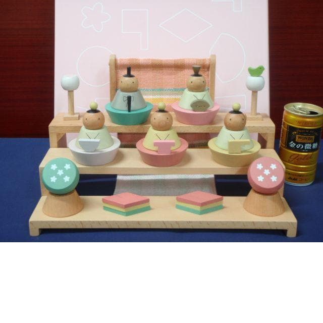 値引有！即納●送料込●新品♪Puca(プーカ)のひな人形 木製 組み木 お雛様● プーカのひな人形 puca hina 木製