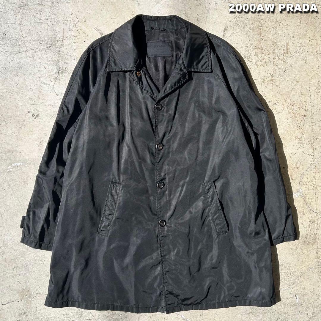 90s PRADA ナイロンコート ロングコート 99aw 90s PRADA ナイロンコート ロングコート 99aw - メルカリ