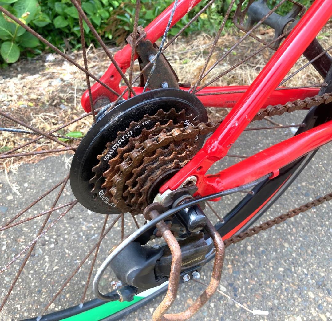 ジャンク：引取り限定】フェラーリ C7021ALTA クロスバイク