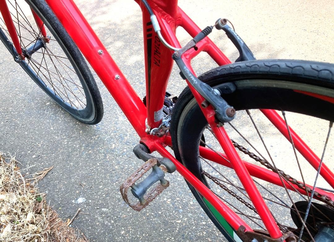 ジャンク：引取り限定】フェラーリ C7021ALTA クロスバイク