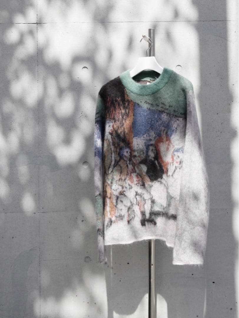 トップス SHINYAKOZUKA \"BENJAMIN\" SHAGGY KNIT