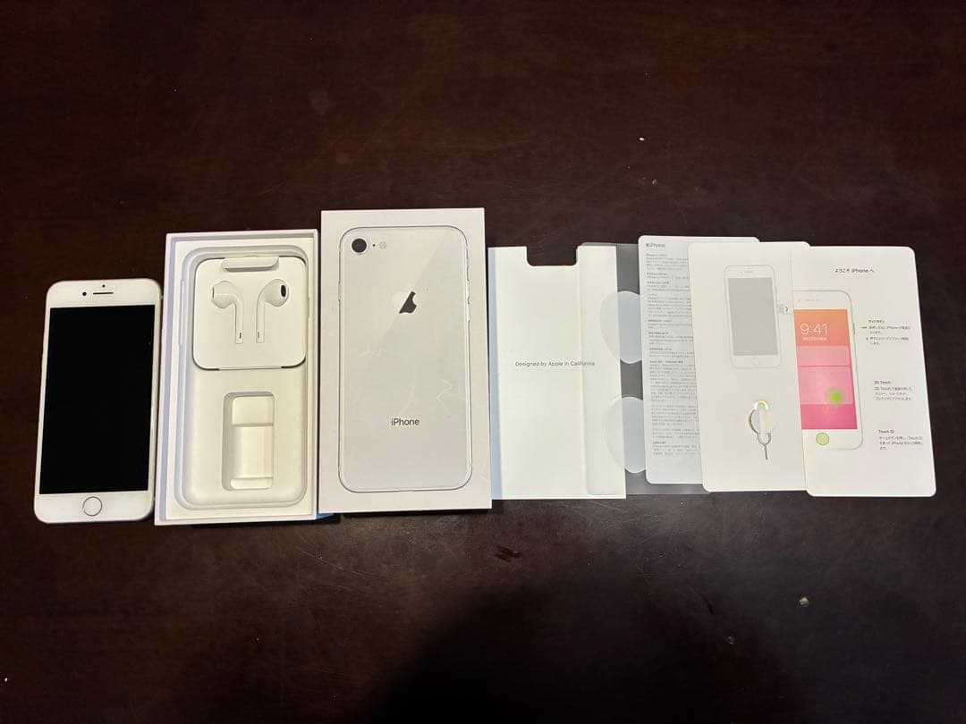 iPhone 8 64GB シルバー 本体　社外バッテリー iPhone 8】大容量互換バッテリー 2250mAh S-IP8H – DIGIFORCE