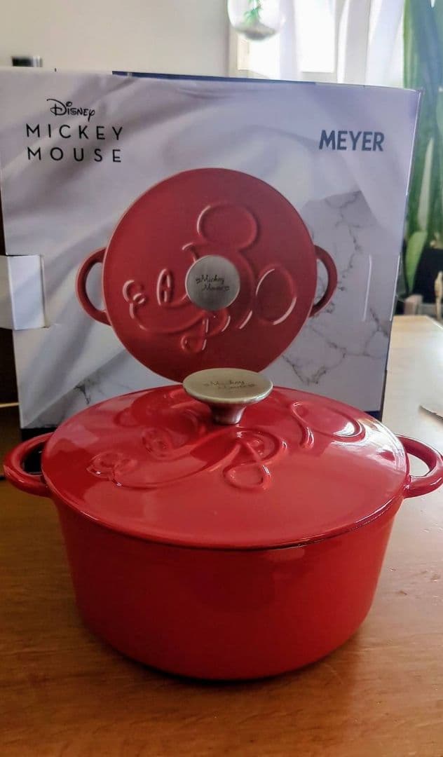 マイヤー限定コラボミッキー両手鍋20cm - メルカリ