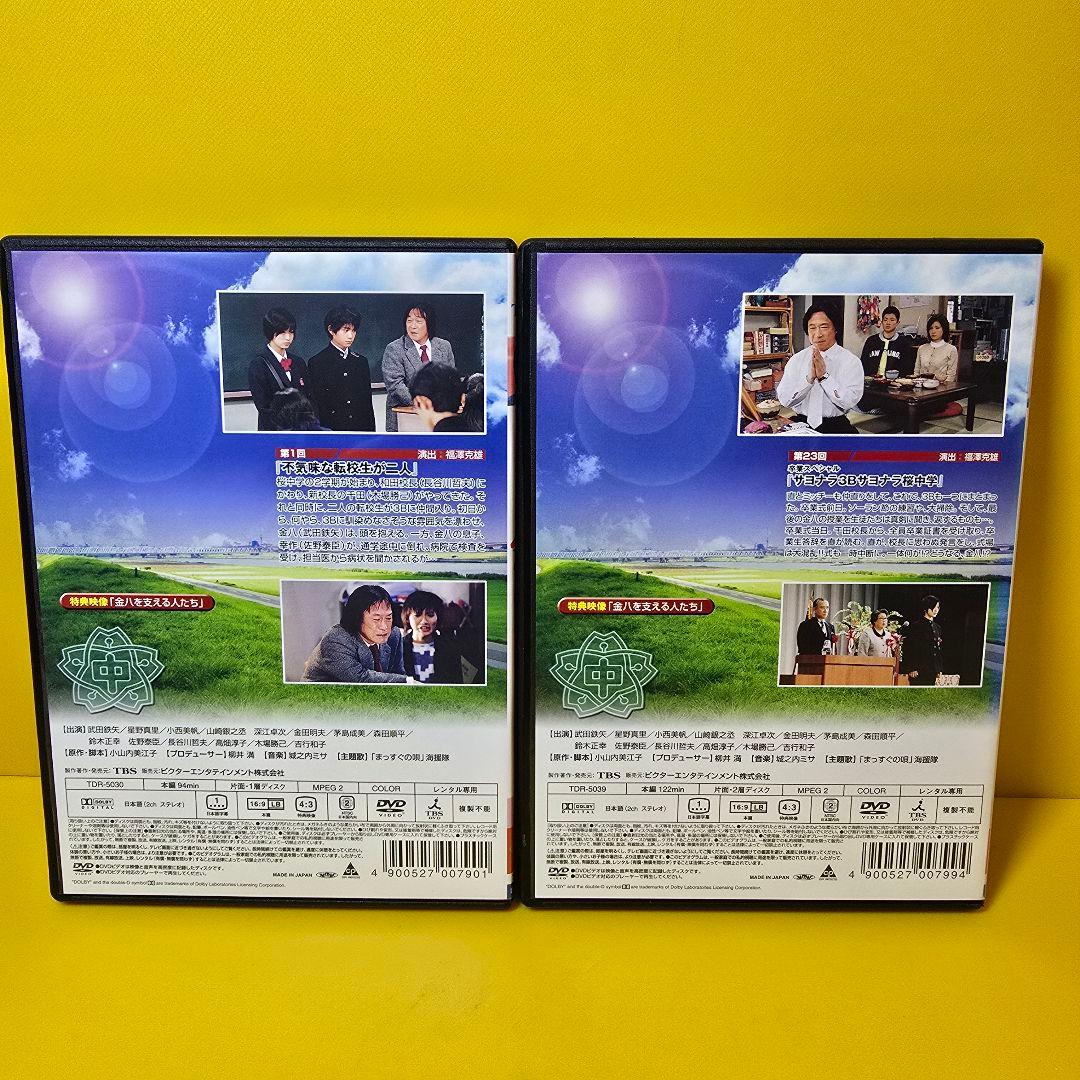 新品ケース交換済み「3年B組金八先生 第6シリーズ」DVD10巻