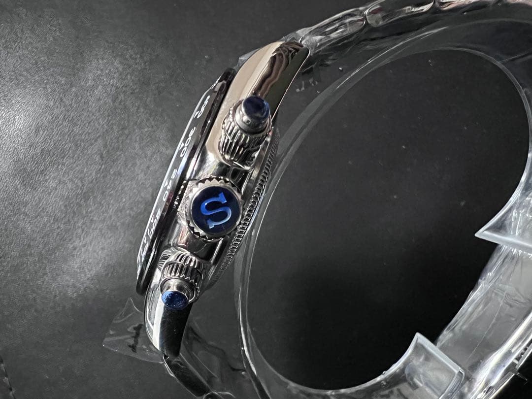 週末限定価格】mod 腕時 vk63 メカニカルクォーツ クロノグラフ - メルカリ