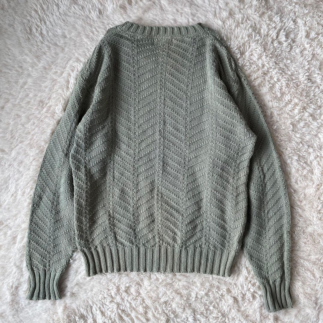 80s 90s L.L.Bean ケーブルニットセーター コットン USA製 S