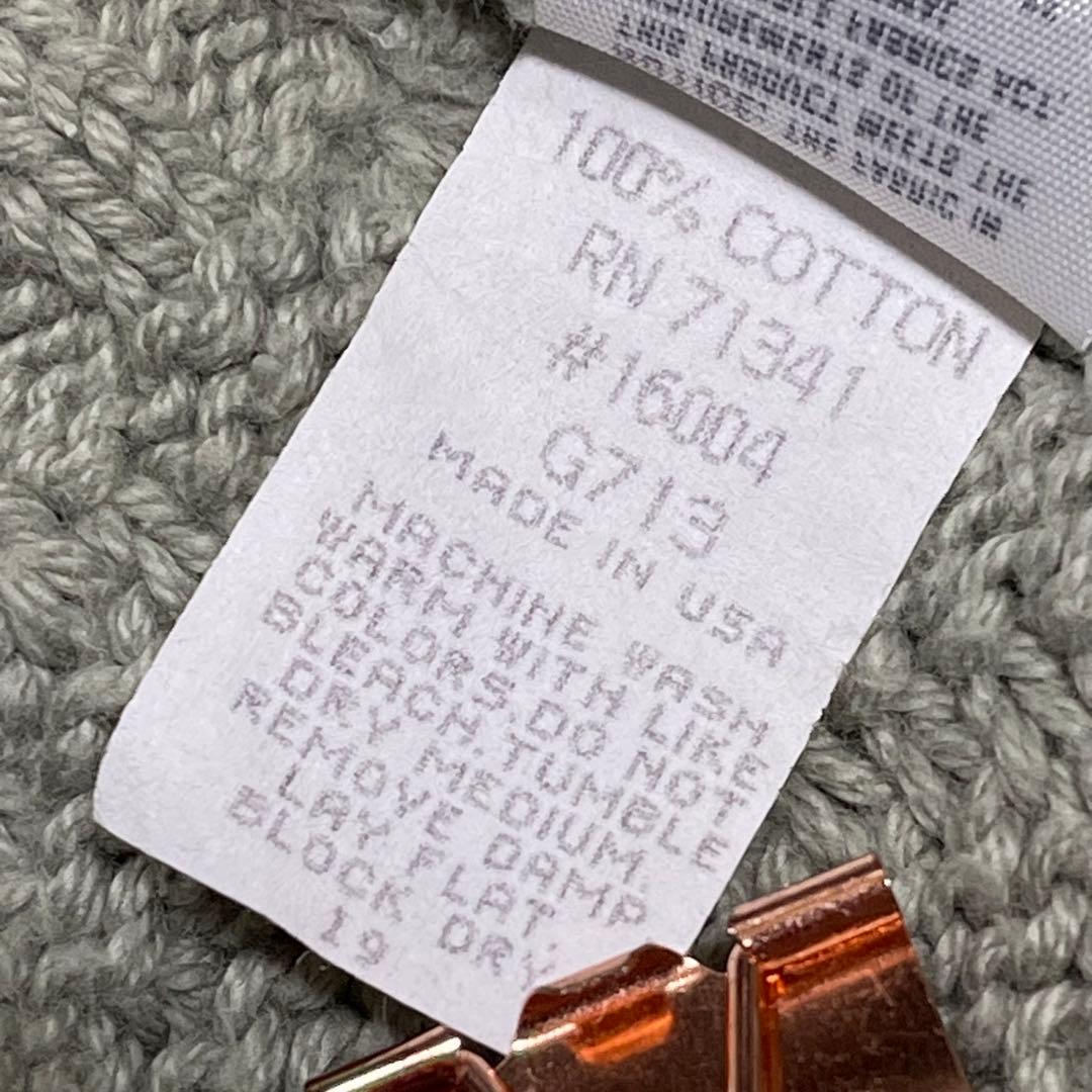 80s 90s L.L.Bean ケーブルニットセーター コットン USA製 S