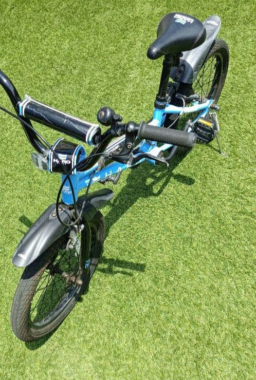 お値下げ交渉可！】Haro 18インチ スカイブルー 泥除け、スタンド付き