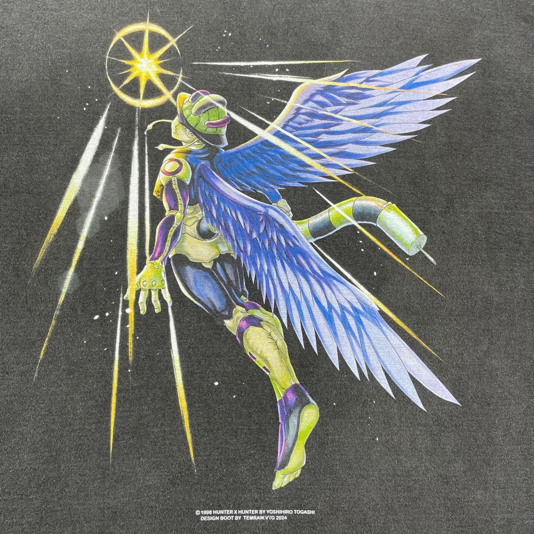 ハンターハンター ネテロ メルエム キメラアント 王 古着 Tシャツ 漫画