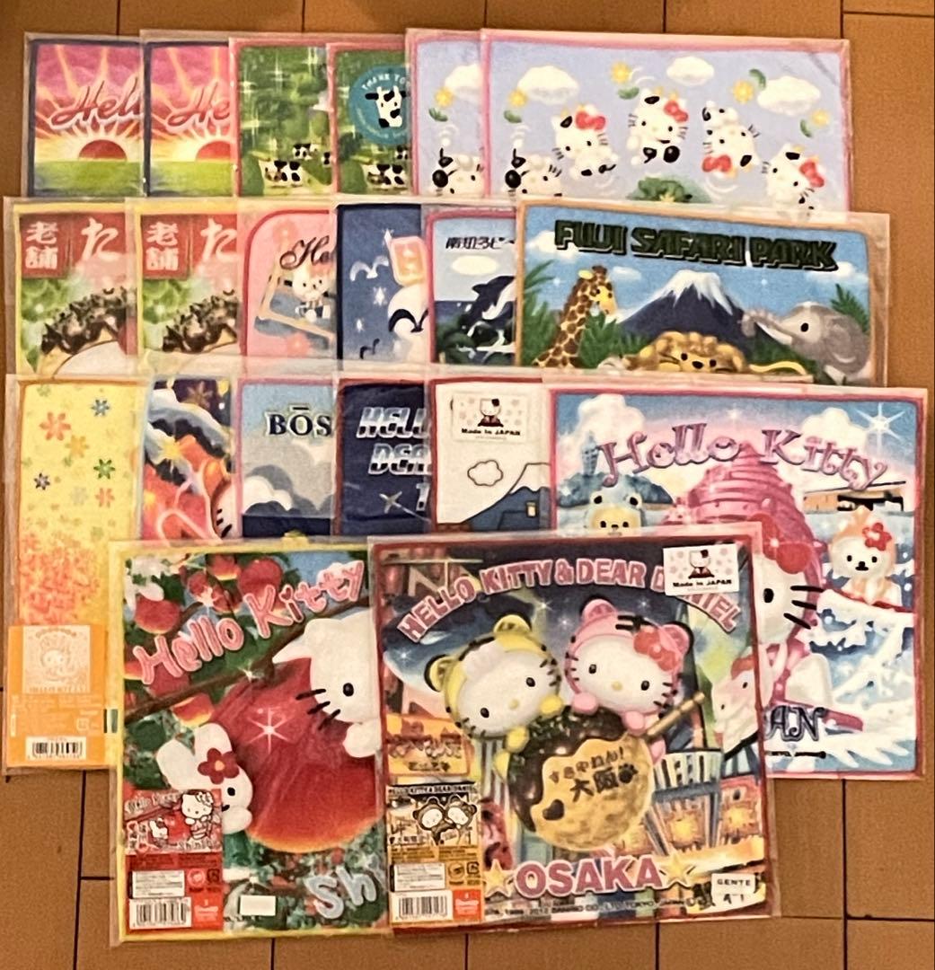 あまり(ヨ　ヨ) 専用 キティご当地ハンドタオル 20枚 あまり(ヨ ヨ) 専用 キティご当地ハンドタオル 20枚 あまり(ヨ ヨ