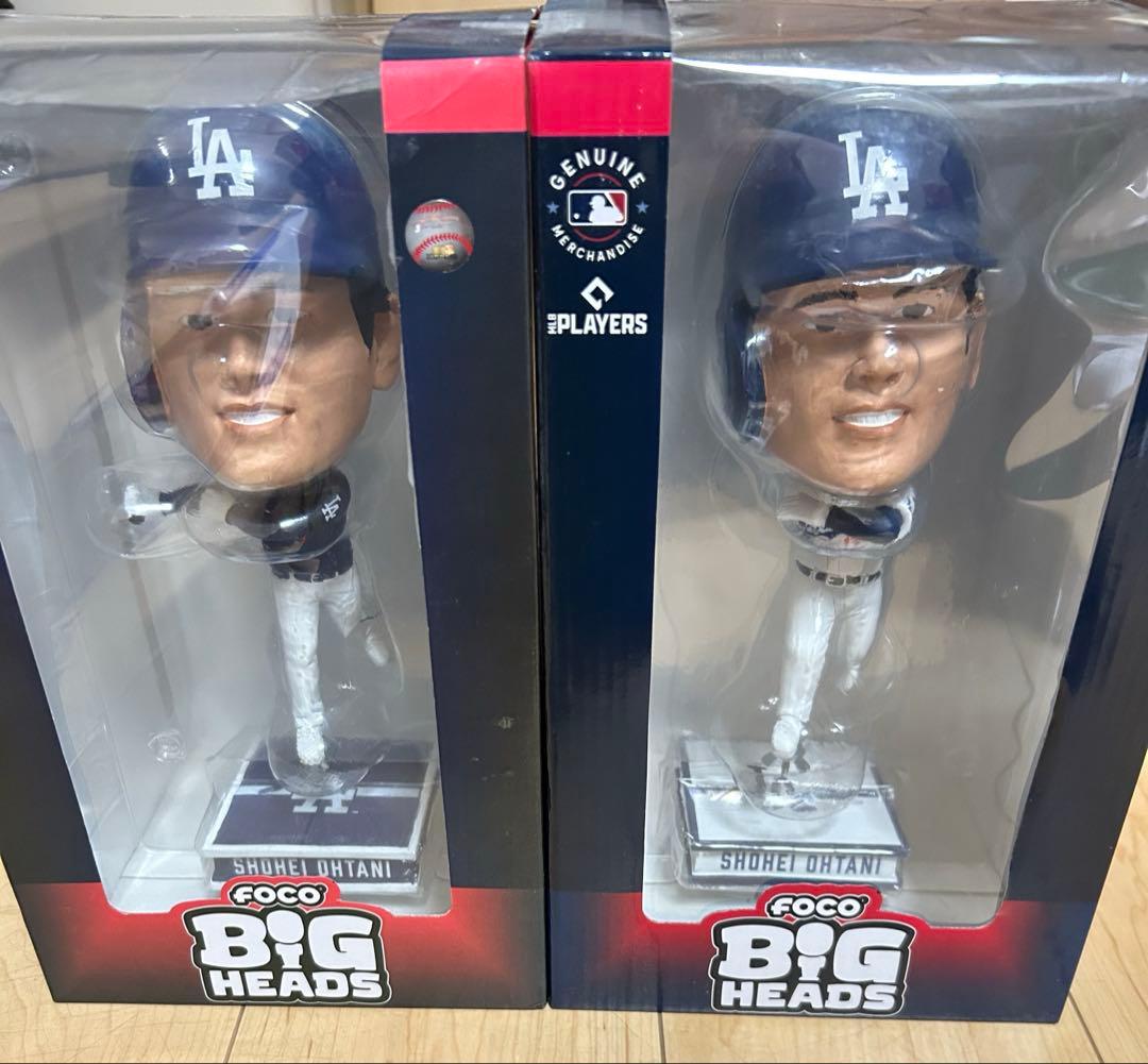 【世界限定品】Shohei Ohtani 大谷翔平　FOCO BIG HEADS 新品・在庫処分品 F】大谷翔平 SHOHEI OHTANI FOCO MINI BIG HEADS