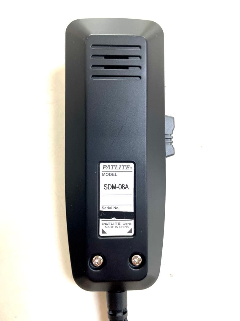 美品】PATLITE SDM-08A マイク ホルダー付き - メルカリ