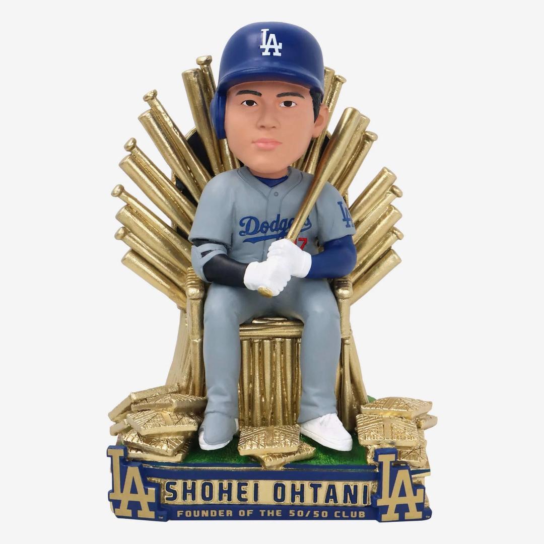 550体限定 大谷翔平 ドジャース バブルヘッド 50/50 ゴールド MLB Amazon.co.jp: 【550体限定】大谷翔平 ロサンゼルス・ドジャース