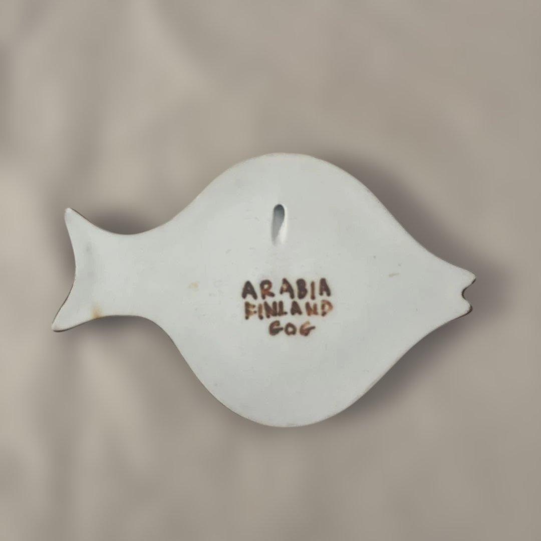 ARABIA 陶板 魚 アラビア ヒラメ カレイ