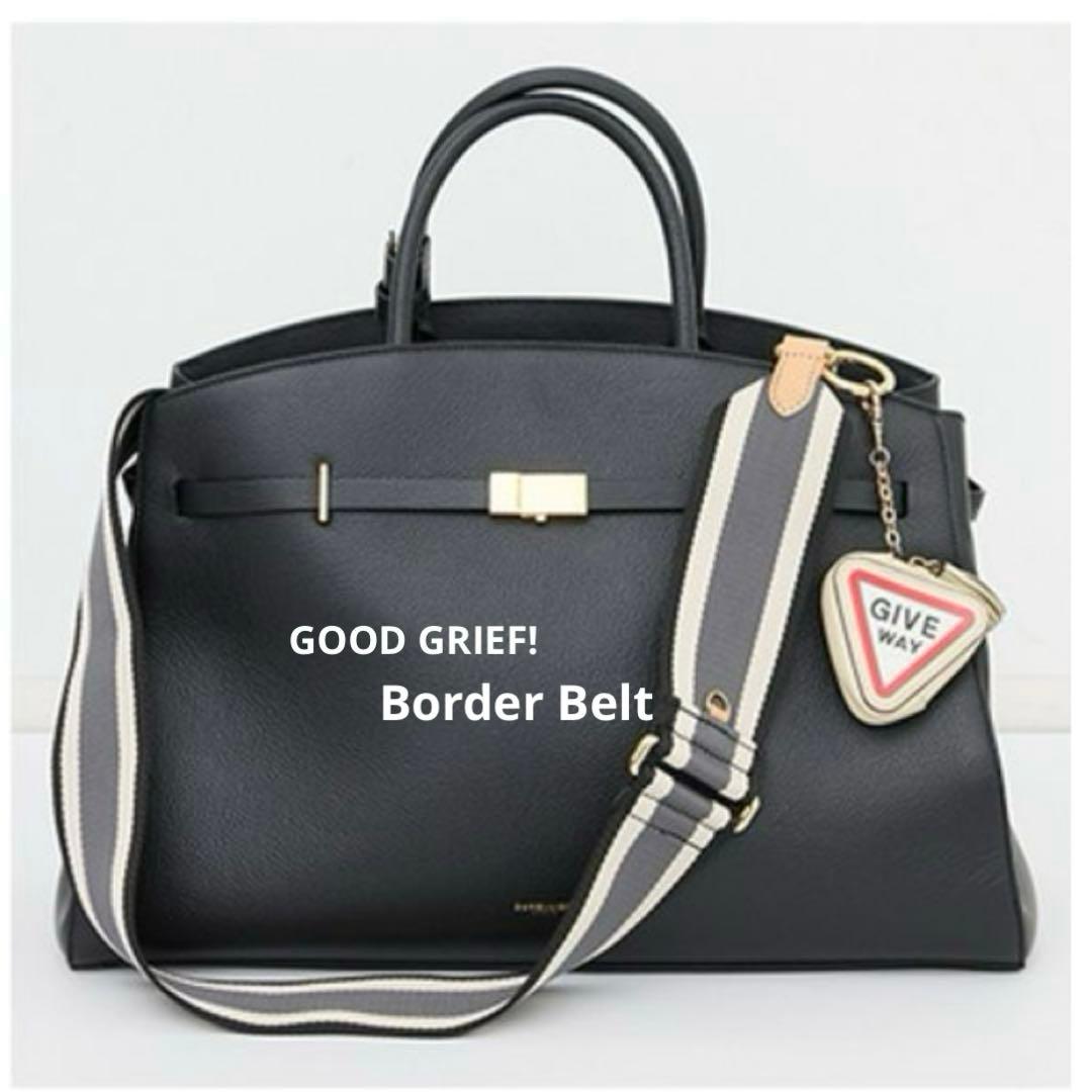 【GOOD GRIEF!/グッド グリーフ】Border Belt(6cm) GOOD GRIEF!/グッド グリーフ】Border Belt(6cm)（その他ファッション