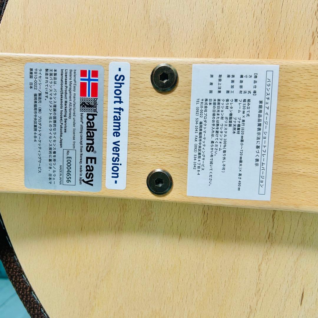 バランスイージーサカモトハウスショート カバー付き極美品balans