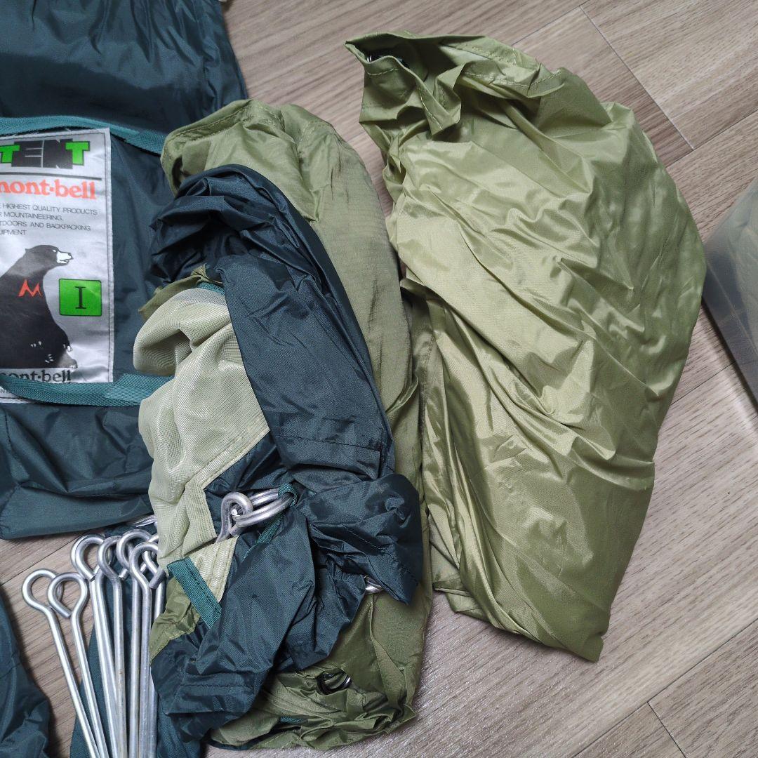 mont-bel（モンベル）］ムーンライトテント 1型 グリーン ゆるキャン