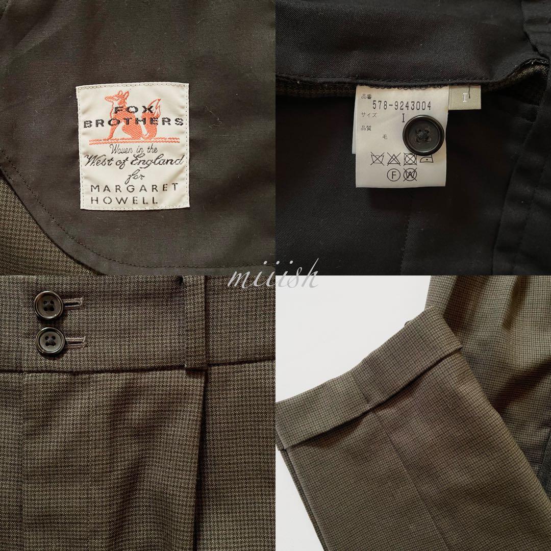 未使用 マーガレットハウエル×フォックスブラザーズ パピートゥース